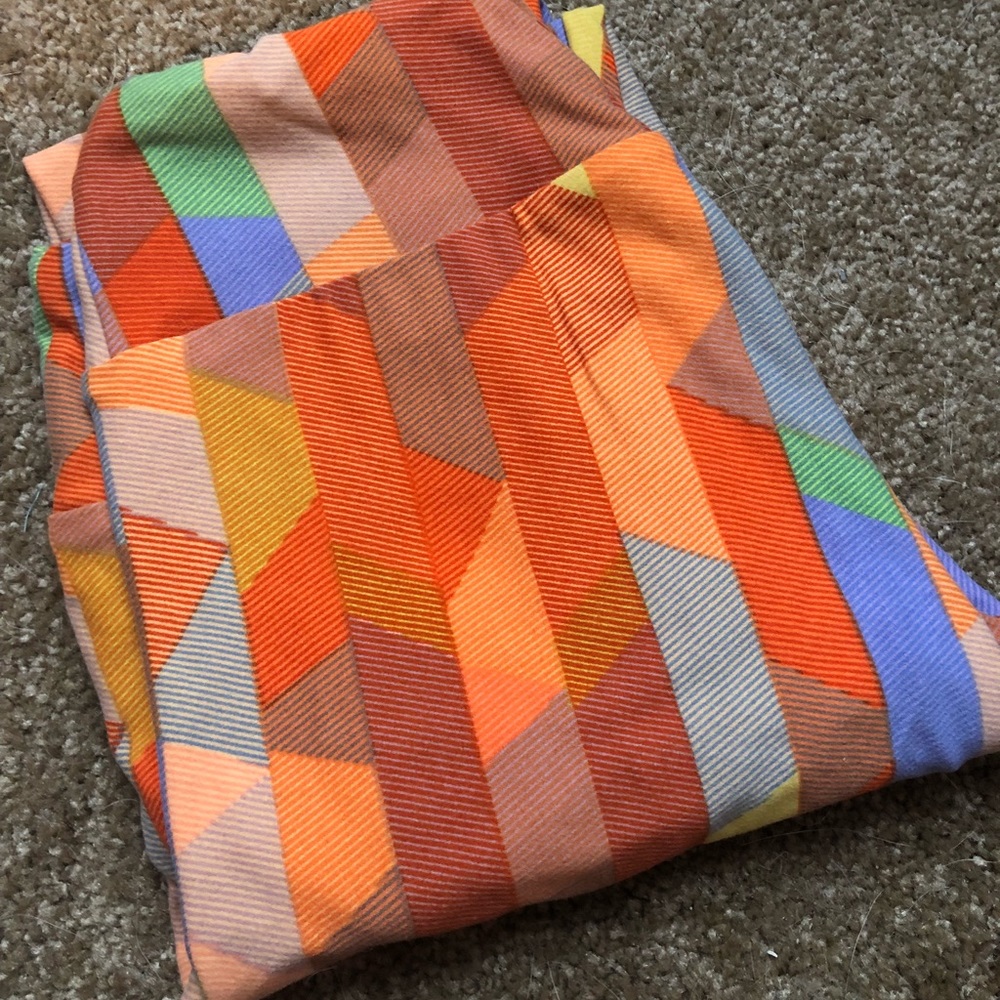 OS!  Multi Colored Leggings
